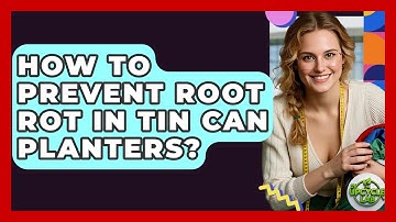 How To Prevent Root Rot In Tin Can Planters? - The Upcycle Lab