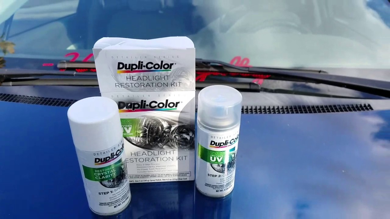  Dupli-Color - HLR100 E00 Headlight Restoration Kit