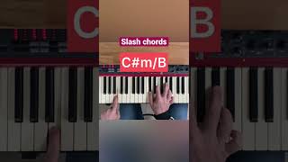 What are slash chords                 chords pianotutorial musictheory musiclessons