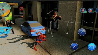 "The Amazing Spider-Man 2 Stop the criminals from stealing the car!"