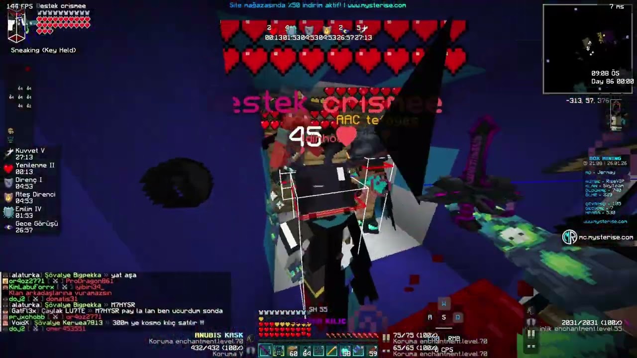 Mysterise Kill Montage 14 #minecraft  #pvp #killmontage  #pvpmontage