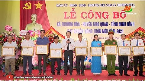 Thượng Hòa đón bằng công nhận xã đạt chuẩn nông thôn mới