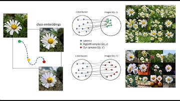 Improving sample diversity of a pre-trained, class-conditional GAN by changing its class embeddings