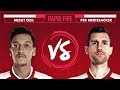 DRAKE, BEN AFFLECK AND MUSTAFI | Ozil vs Mertesacker Rapid Fire