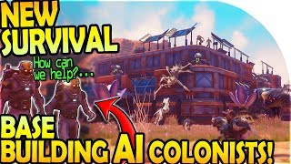 OUTPOST ZERO - *NEW* OPEN WORLD SURVIVAL GAME with AI COLONISTS( Outpost Zero Gameplay Part 1 )