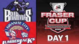 Texas Brahmas vs. Granite City Lumberjacks || 2026 Fraser Cup Pool Play