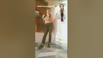 GRWM as bitmoji|Day 2|Snapchat| bitmoji challenge #bitmoji #youtubeshorts #grwm #shorts
