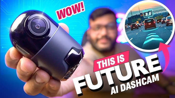 Dash Cam Omni: 360° Rotating Vehicle Security Guard by 70mai