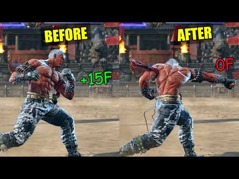 Capa de 100 Nerfs Comparison - Tekken 8 New Patch