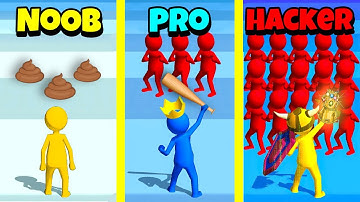 NOOB vs PRO vs HACKER - Join Clash 3D