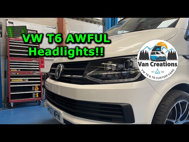 Install Vw T6 Thq V3 Led Headlights