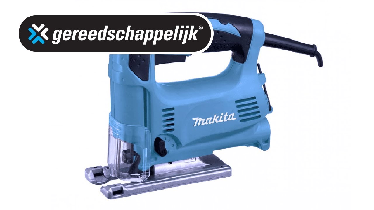 Makita 4329K Pendeldecoupeerzaag - YouTube