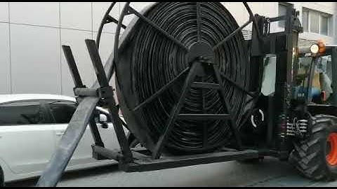 hose deployer #ausa #forklift #layflathose #motor