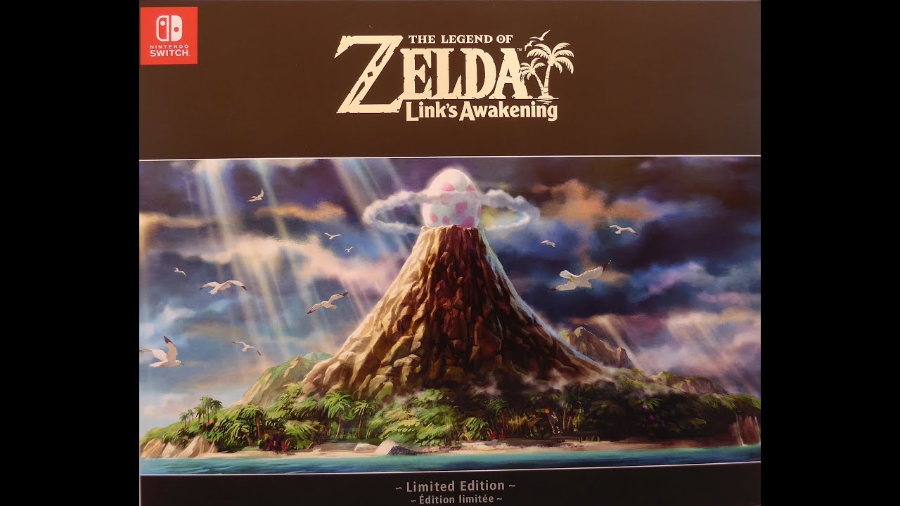Unboxing Limited Edition - The Legend of Zelda - Link's Awakening