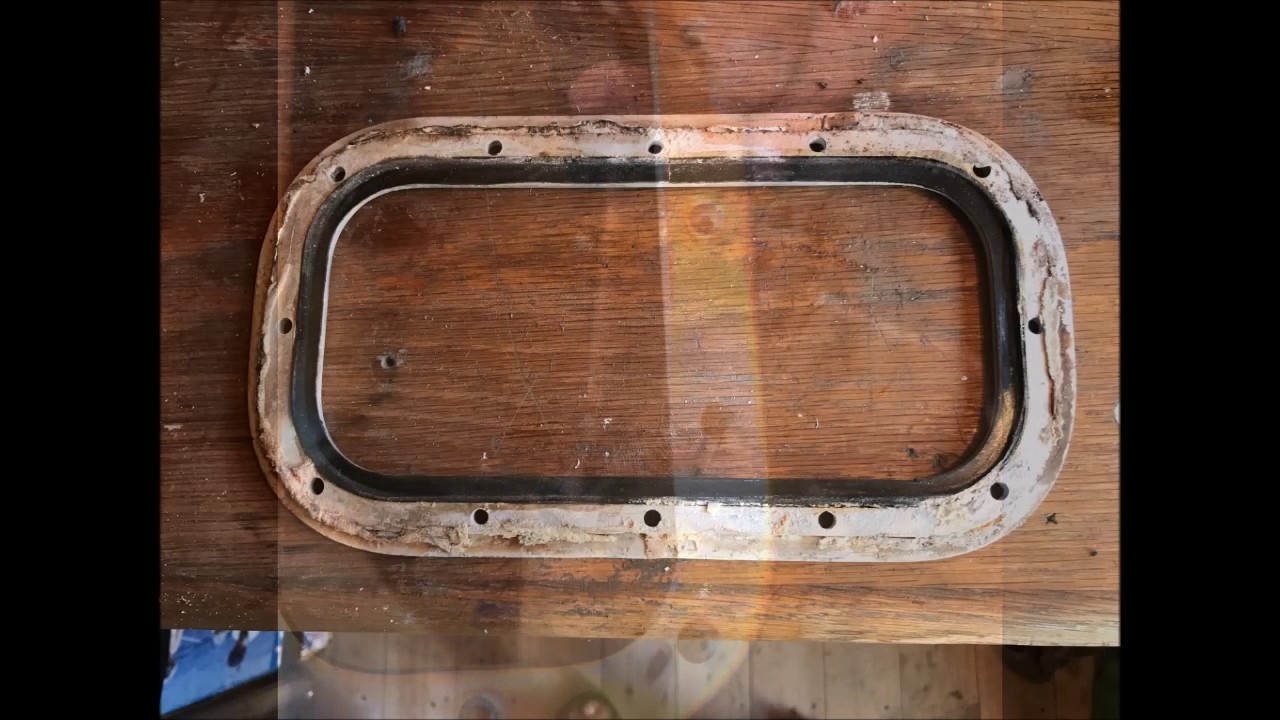 DIY Boat Restoration: Aluminium window refurbishment - YouTube