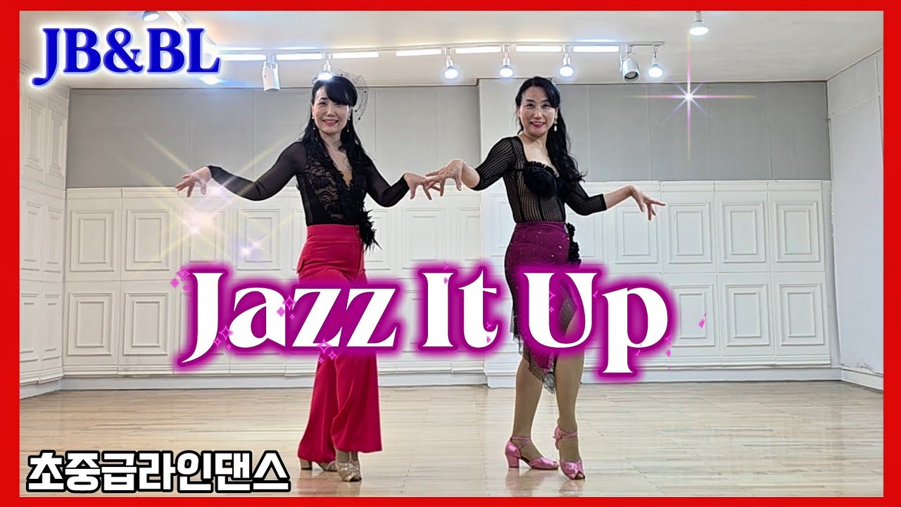 [초중급]Jazz It Up Linedance I Rob Fowler l #초중급라인댄스