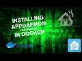 Installing Appdaemon (HAdashboard) in Docker!!