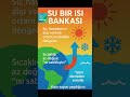 Su Bir Isı Bankası #su #ısı #hava #sıcaklık #kara #deniz #canlı #iklim #yaz #kış #bektastepe #shorts