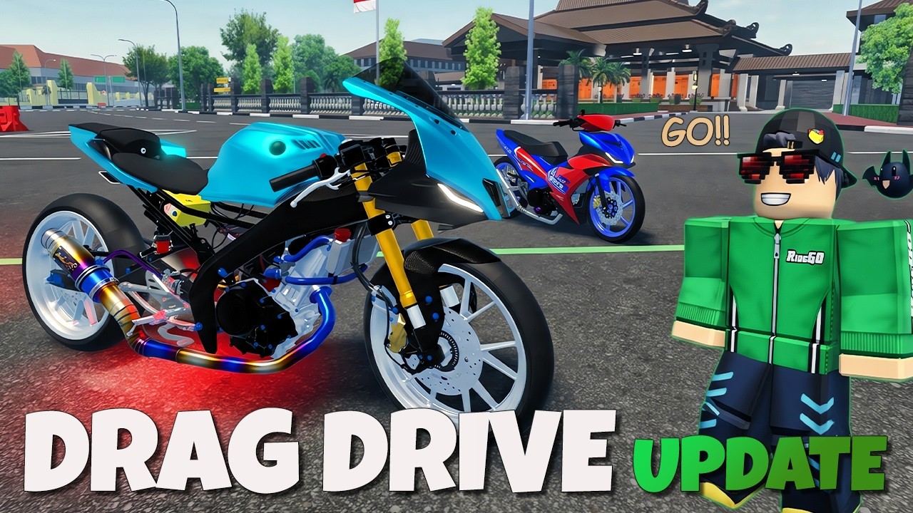 UPDATE!! Modif Motor Terbaru & Jadi Ojek RideGo Bisa Kaya 🛵🔥💨 | Drag Drive Simulator Indonesia