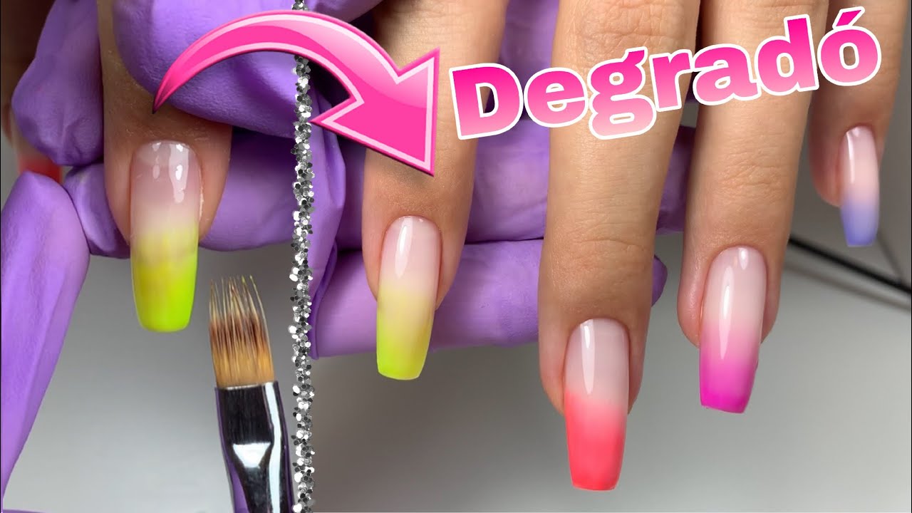 Como hacer un degradado?| manicura rusa | Sweet Nails - thptnganamst.edu.vn