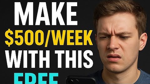 How to Make $500 a Week with This Free AI Tool!