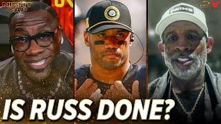 Unc, Ocho & Coach Prime debate if Russell Wilson's career as an NFL starter is over | Nightcap