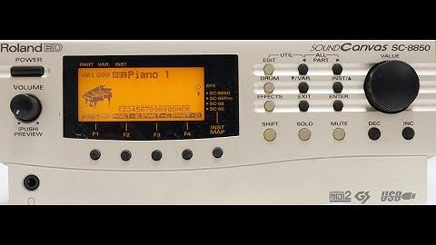 ROLAND SC-8850 INSIDE by ALEXALBA