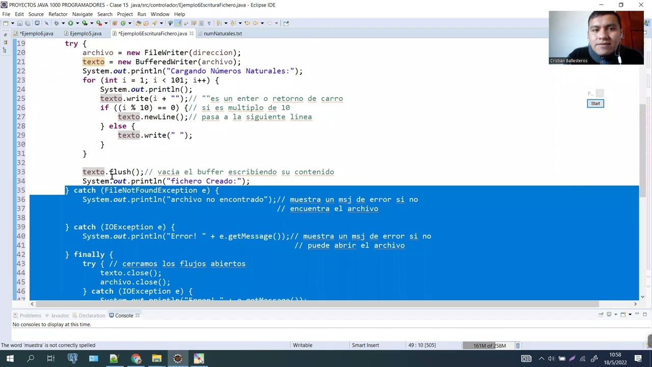 Clase 15 FileWriter BufferedWriter List ArrayList pilas Y Colas Queue clase-15-filewriter-bufferedwriter-list-arraylist-pilas-y-colas-queue