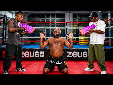 Adrien Broner & DeenTheGreat's Warehouse Gets SWATTED Live On Stream! 🚨 🔫