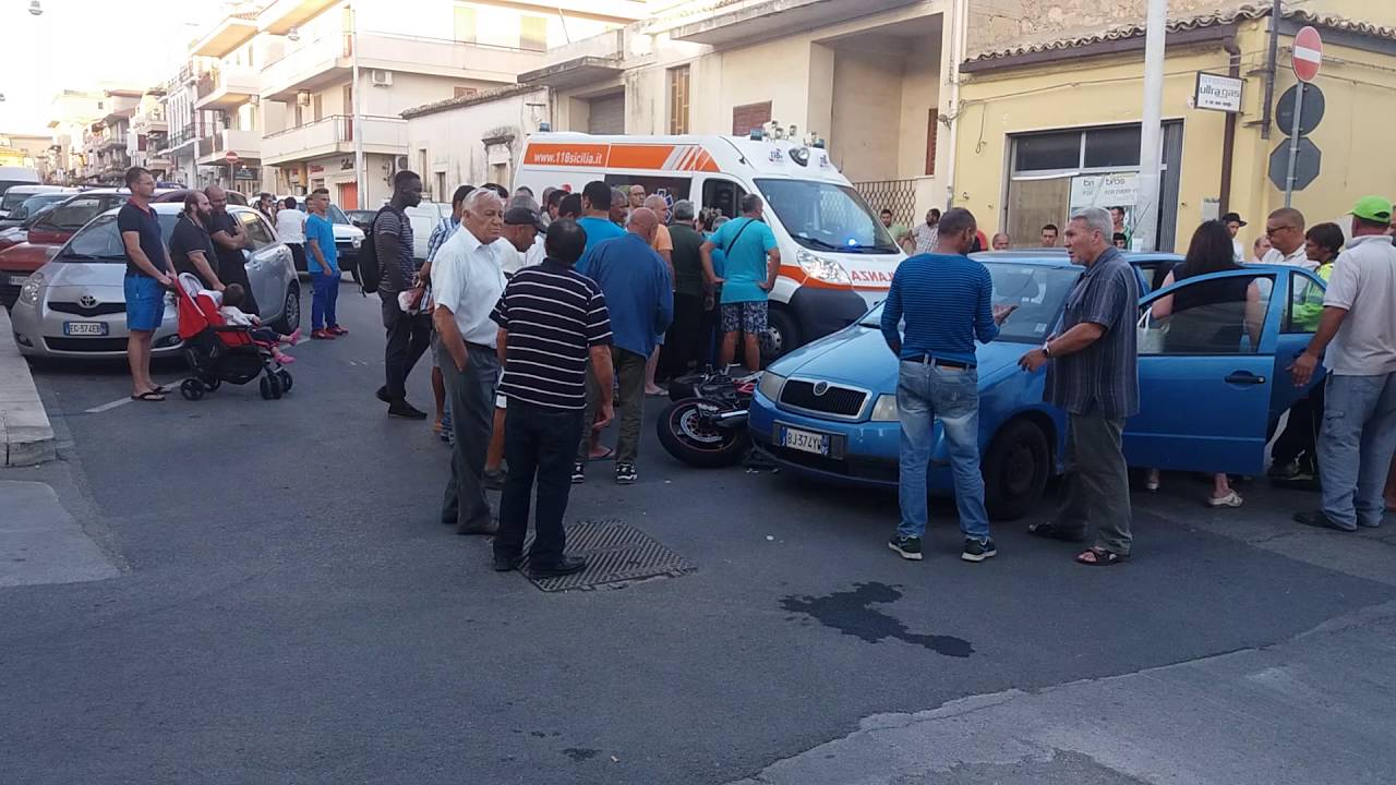 Incidente in via Caucana a Santa Croce Camerina