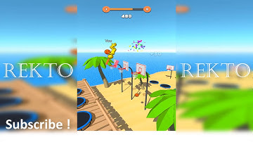 Jump Dunk 3D - ALL LEVELS - iOS/ANDROID Gameplay