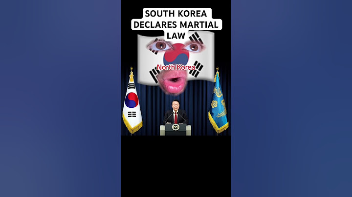 South Korea Declares Martial Law