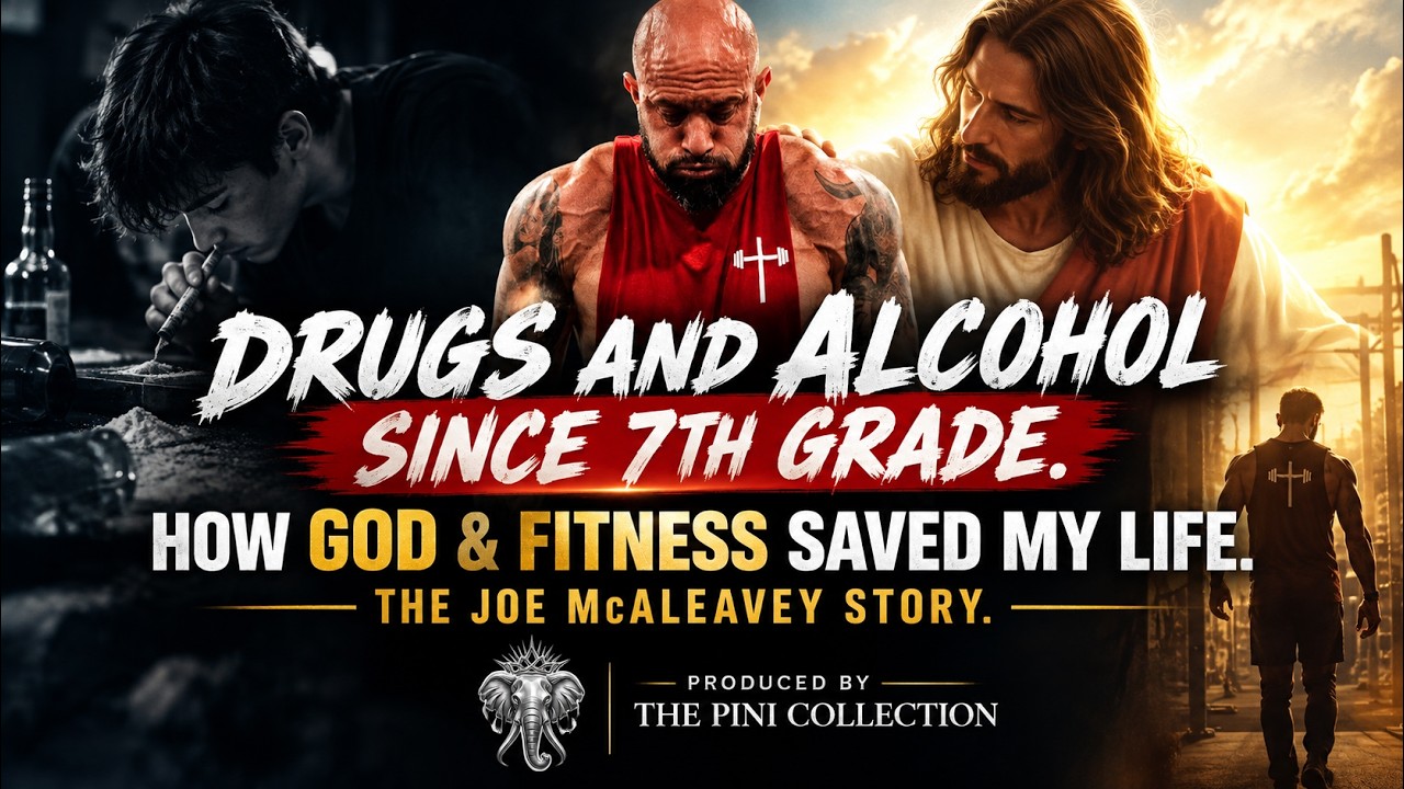 Drugs and Alcohol Since 7th Grade. How God & Fitness Saved My Life. The Joe McAleavey Story.