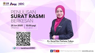 PENULISAN SURAT RASMI BERKESAN