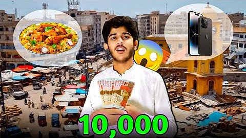"I SPENT Rs10,000 IN NEXT 6 HOURS"!😱 | (CHALLENGE).