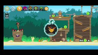 Angry Birds Classic Bird Island But With Op Shockwave Bomb All Levels