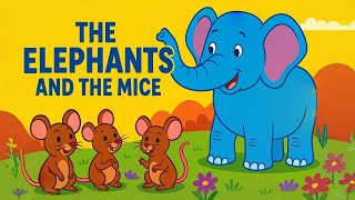 🐘 The Elephants and the Mice 🐭 | Panchatantra Moral Story for Kids | English Bedtime Story 🌙