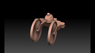 Miniature Showcase Sort Of - Tsar Tank, With Alternative Turrets