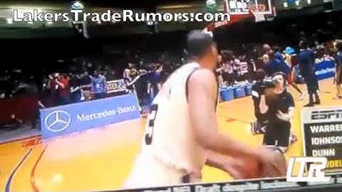 ANDREW GOUDELOCK  2011 NCAA 3 POINT CONTEST LakersTradeRumors com