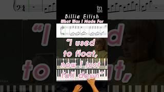 Billie Eilish What Was I Made For Piano Tutorial #billieeilish
