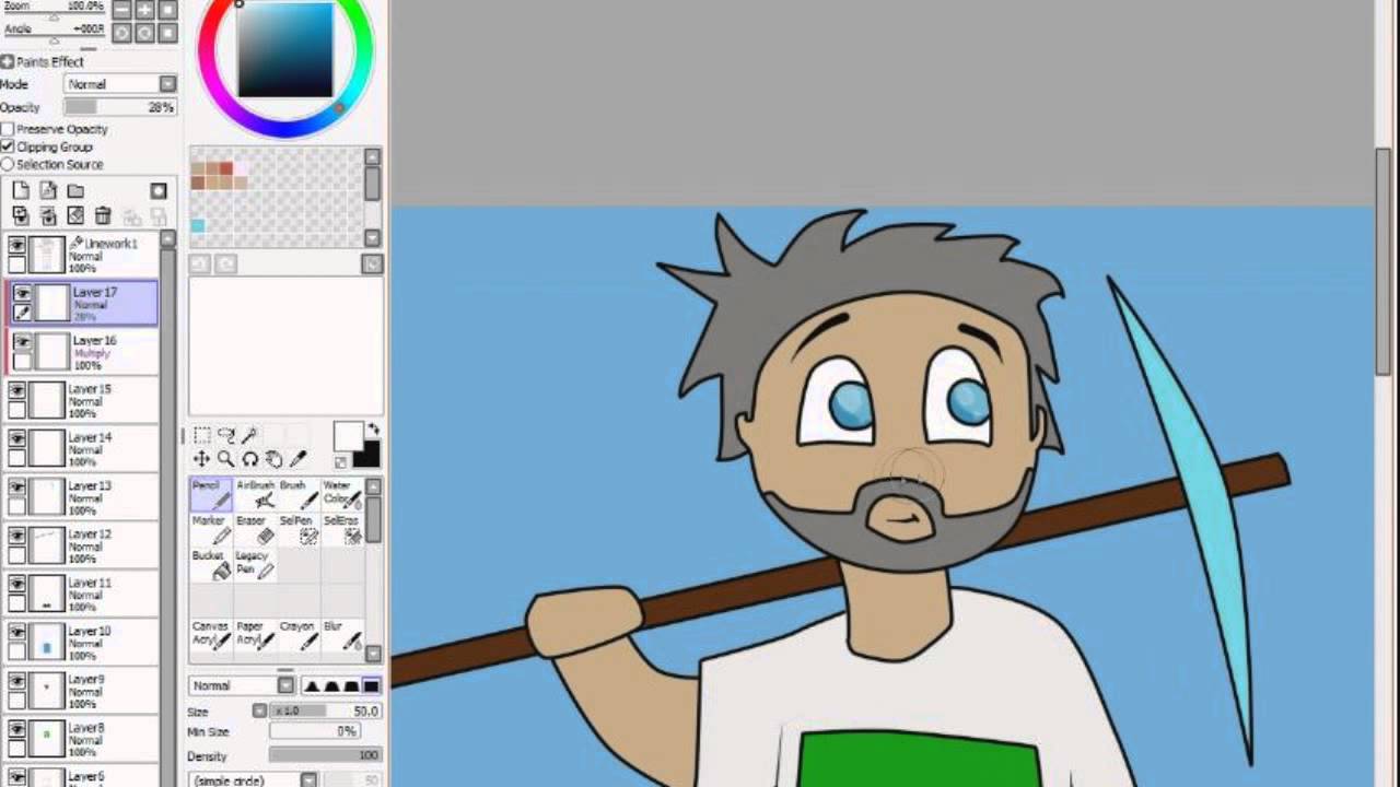 Speed Art #39 [Minecraft] Crash