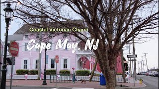 Rainy Day Exploration: A Stroll Through Cape May’s Historic Victorian Homes and Peaceful Shore ✨