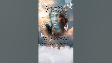 R.I.P D’Angelo🕊️
