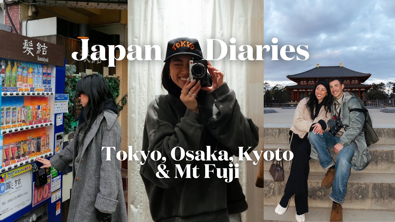 JAPAN TRAVEL DIARIES 🇯🇵 Tokyo & Osaka, dream day trips + full 2 week itinerary 🍣🍜