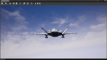 Flying Jet Unreal Engine 4