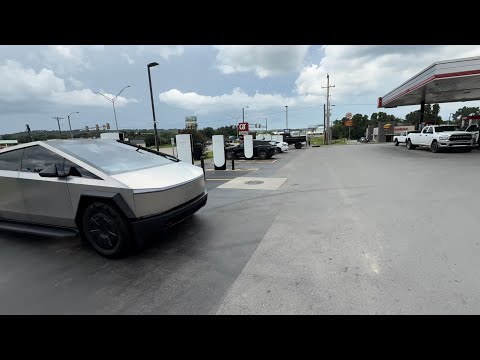 Tesla Cybertruck AWD 600 Mile Road Trip from Dallas to Tulsa and Back