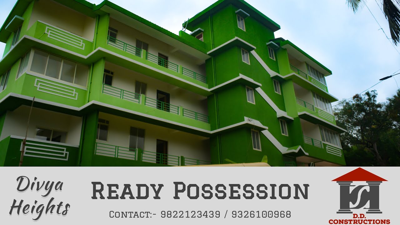 1& 2 BHK Flats Available in Divya Heights by D.D.Constructions, Corlim