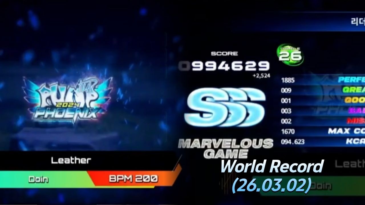 FEFEMZ Leather D26 99.46 SSS World Record (26.03.02)