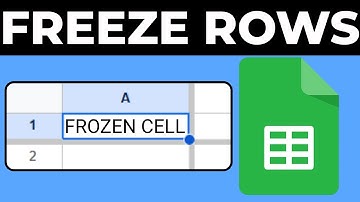 Google Sheets: How To Freeze Rows And Columns
