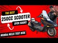 Riding a Honda Helix! THE GOAT (Greatest of ALL TIME) of the 250cc scooter class!